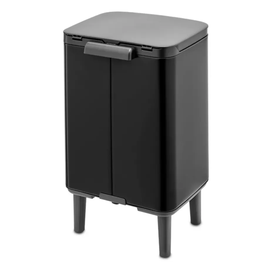 Bo waste bin high 7 L, Matte black