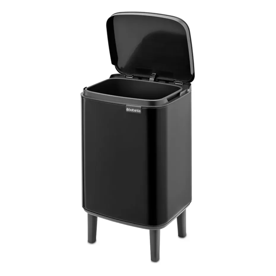 Bo waste bin high 7 L, Matte black