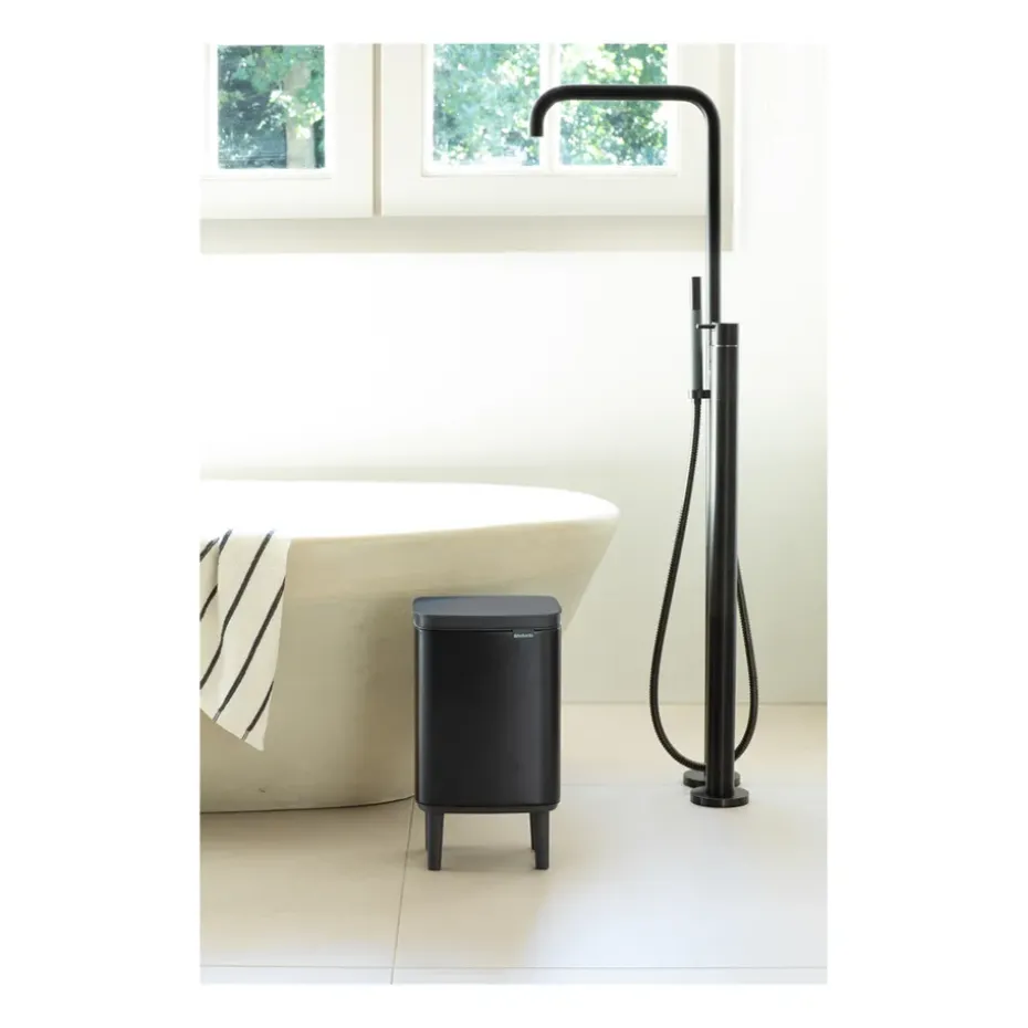 Bo waste bin high 7 L, Matte black