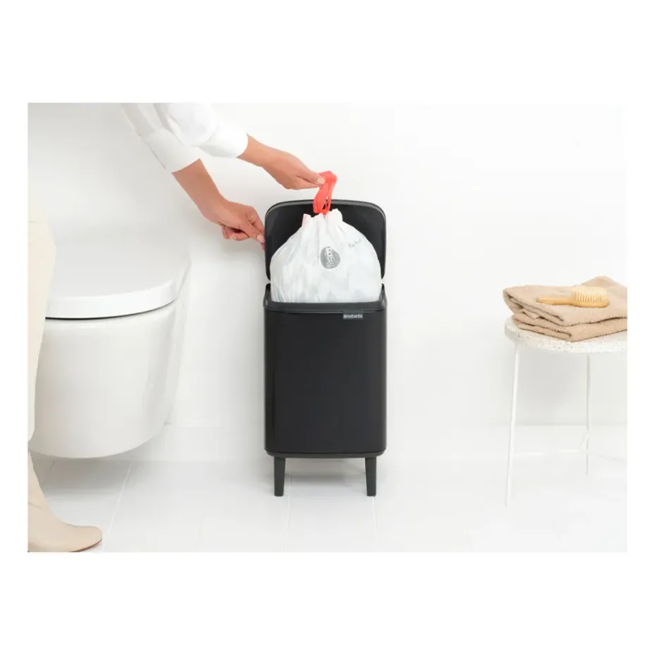 Bo waste bin high 7 L, Matte black