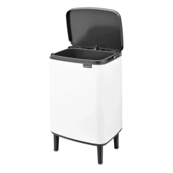 Bo waste bin high 12 L, White