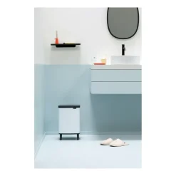 Bo waste bin high 12 L, White