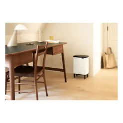 Bo waste bin high 12 L, White
