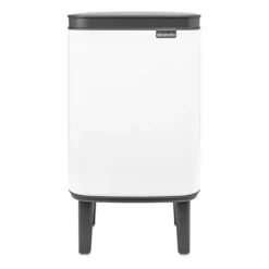 Bo waste bin high 4 L, White