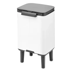 Bo waste bin high 4 L, White