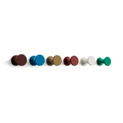 Bolt hook 2-pack Ø2.8 cm, Red