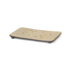 Bon soap dish, beige-black