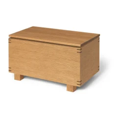 Bon wooden box 19x35 cm, Oiled oak