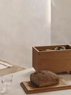 Bon wooden box 19x35 cm, Oiled oak