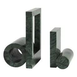 Booknd book support marble, Green