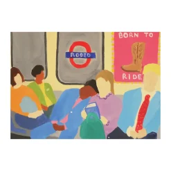 Born To Ride poster, 50x70 cm