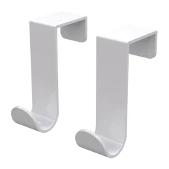 Bosign simple J-hook 2-pack, White