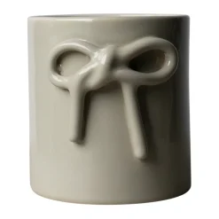 Bow pot Ø11 cm, Shiny mole