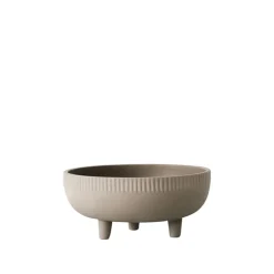 Bowl bowl, Grey engobe, medium