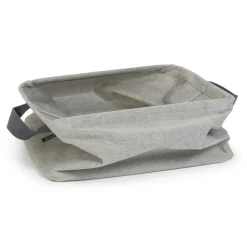Brabantia foldable laundry basket, grey