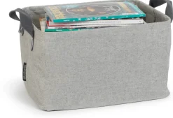 Brabantia foldable laundry basket, grey