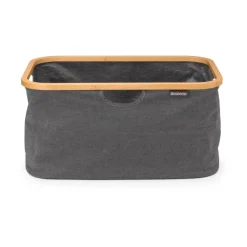 Brabantia laundry basket foldable 40 L, Pepper black