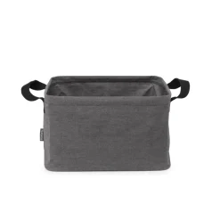 Brabantia laundry basket foldable 35 L, Pepper black