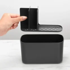 Brabantia ReNew sink organizer, dark grey