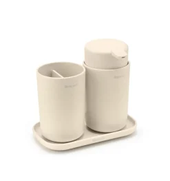 Brabantia ReNew sink organizer 3 pieces, Soft Beige