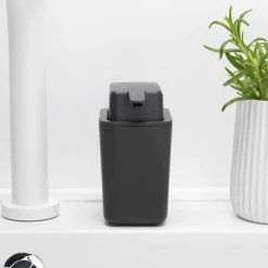 Brabantia soap dispenser 11.5 cm, dark grey