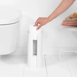 Brabantia toilet paper holder 3 rolls, white
