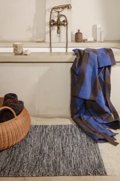 Braided basket - low, Natural