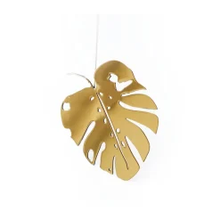 Brass leaves decoration 2-pack, Water