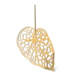 Brass leaves decoration 2-pack, Water