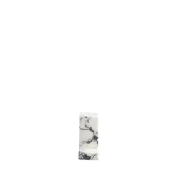 Brick high candle holder 10.5x12.5 cm, Calacatta