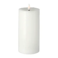 Bright Melt block candle 17,5 cm, White