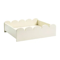 Bump tray 35x41 cm, Off-white