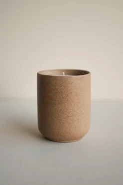 Burn scented candle 60 h, Beige