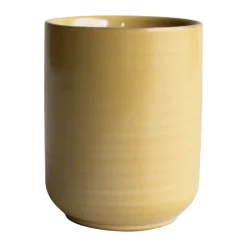 Burn scented candle 60 h, Shiny yellow