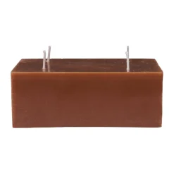 Burren block candle large, Bronze