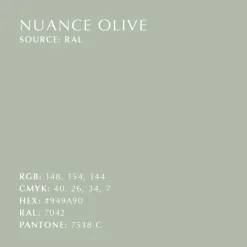 Butterflies hook mini, Nuance olive
