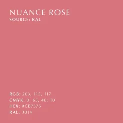 Butterflies hook mini, Nuance rose