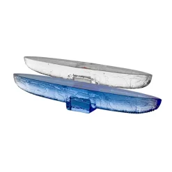 BV Drifter glass sculpture, clear