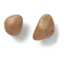 Cairn hook 2 pieces, Oak