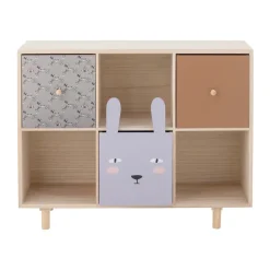 Calle bookshelf with draws, Natural