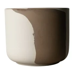 Calm pot Ø23 cm, Beige-brown