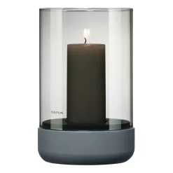 Calma lantern Ø12 cm, Gray-smoke