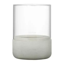Calma lantern Ø10 cm, Light grey
