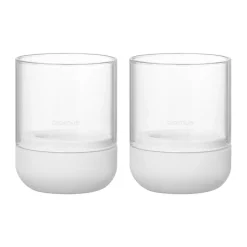 Calma lantern Ø7 cm 2-pack, Lily white