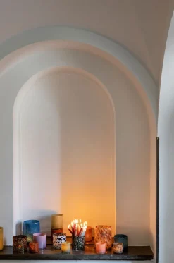 Calore lantern XS Ø10 cm, black-white