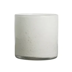Calore lantern-vase M Ø15 cm, white
