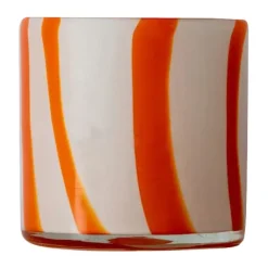 Calore tealight holder XS 10 cm, Orange-white