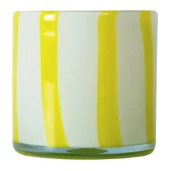 Calore tealight holder XS 10 cm, Yellow-white