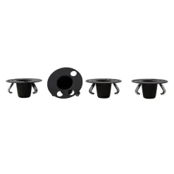 Candle holder for espresso cup 4-pack, small