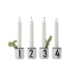 Candle holder for espresso cup 4-pack, small